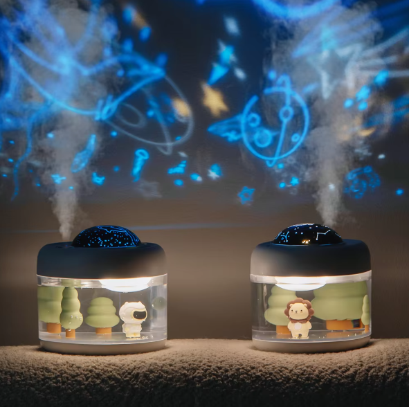 Humidifier 3 in 1 - projector - lamp - humidifier