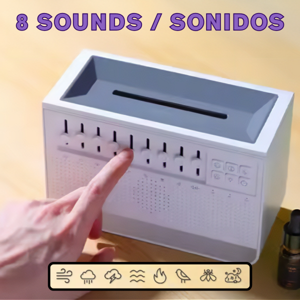 White Noise Humidifier 3 in 1 - Image 5