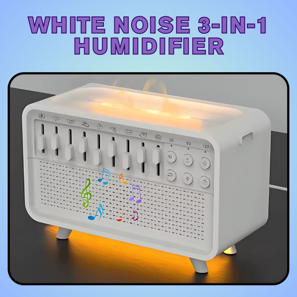 White Noise Humidifier 3 in 1 v1